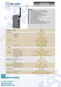 مشخصات HMI وینتک مدل cMT-SVR-200