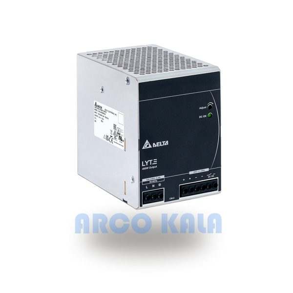منبع تغذیه 24 ولت دلتا مدل DRL-24V480W1AA