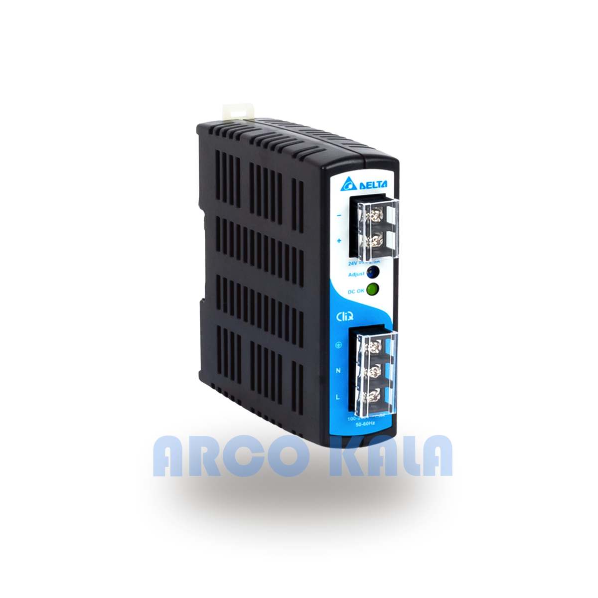 منبع تغذیه 24 ولت دلتا مدل DRP024V060W1AZ